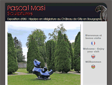 Tablet Screenshot of pascal-masi.com